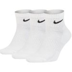 Nike ponožky Everyday Cushion Quarter 3PK sx7667 100 – Zboží Dáma