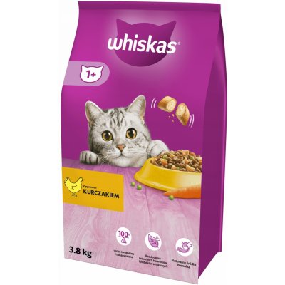 Whiskas kuře 3,8 kg