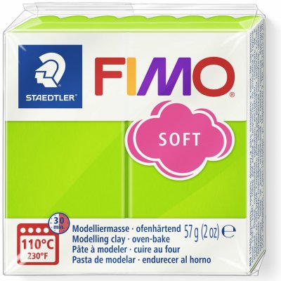 Fimo Staedtler Soft světle zelená 56 g – Zbozi.Blesk.cz