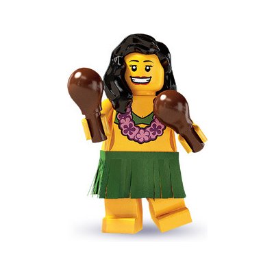 LEGO® Minifigurky 8803 3. série 14 Hula Dancer – Zbozi.Blesk.cz