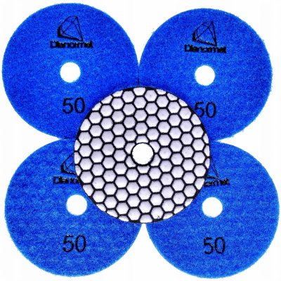 Suché zipy pro leštění dlaždic Dianormet P50 5 ks – Zboží Dáma