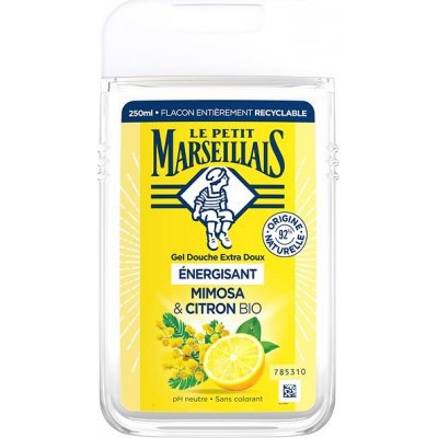 Le Petit Marseillais Extra Gentle Shower Gel Mimosa & Bio Lemon 250 ml energizující sprchový gel unisex – Zboží Mobilmania