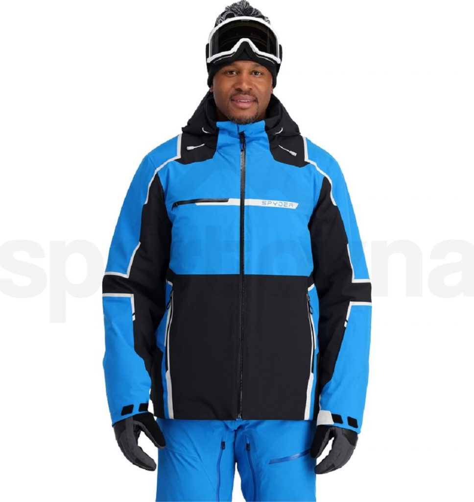 Spyder Titan Mens Jacket Blue/Black