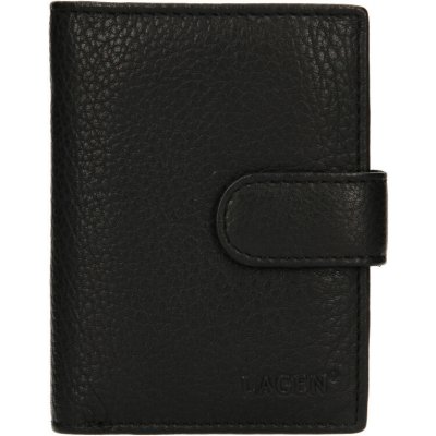 Lagen Kožené pouzdro na karty BLC/4731 Black – Zboží Živě