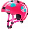 Cyklistická helma Uvex KID 3 pink FLOWER 2021
