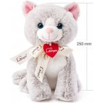 Lumpin Kočka Jacqueline světle šedá 25 cm – Zboží Mobilmania