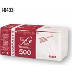 Infibra papírové ubrousky 1V 500ks bílá 30x30cm – Zboží Dáma