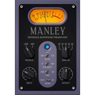 Universal Audio Manley Tube Preamp el. licence – Zboží Živě