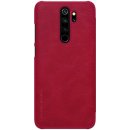 Pouzdro Nillkin Qin Book Xiaomi Redmi Note 8 Pro červené