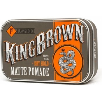 King Brown pomáda na vlasy Matte středně tužící 75 g