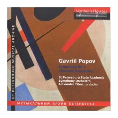 St. Petersburg State So - Popov - Symphony No. - Chamber Symphony CD – Zboží Mobilmania