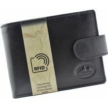Pánská kožená peněženka EL FORREST 916-67 RFID černá