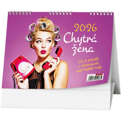 Stolní Baloušek Chytrá žena 2026 – Zboží Dáma