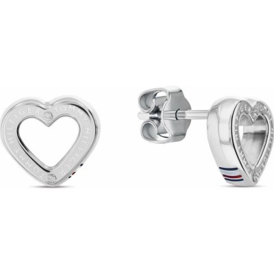 Tommy Hilfiger Srdíčkové ocelové náušnice Toggle Heart 2780971 – Sleviste.cz
