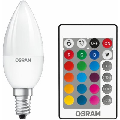 Osram LED RGBW Stmívatelná žárovka STAR E14/4,5W/230V 2700K + DO – Hledejceny.cz