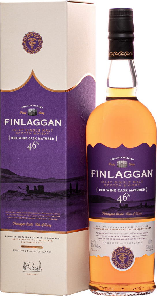 Finlaggan Red Wine Finished 46% 0,7 l (karton)