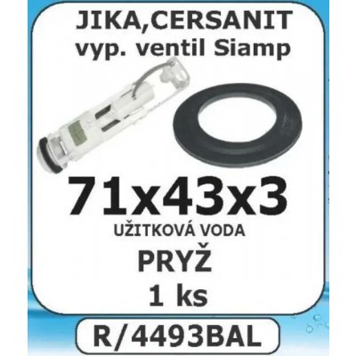 SADA membrána WC 71x43x3 JIKA, Cersanit Siamp – Hledejceny.cz