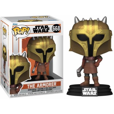 Funko Pop! 668 Star Wars The Mandalorian The Armorer – Zboží Mobilmania