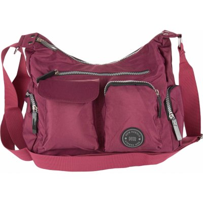 New Rebels taška přes rameno Crincle Topzin Burgundy vínová – Hledejceny.cz