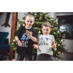 Černá na bílé SIXSEVEN bílé tričko – Sleviste.cz