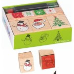 HEYDA Dřevěná razítka vánoce – Zboží Mobilmania