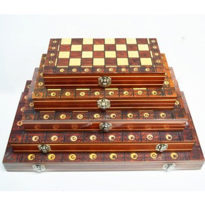 Šachy magnetické 3v1 24x24cm SACH010 – Zboží Živě