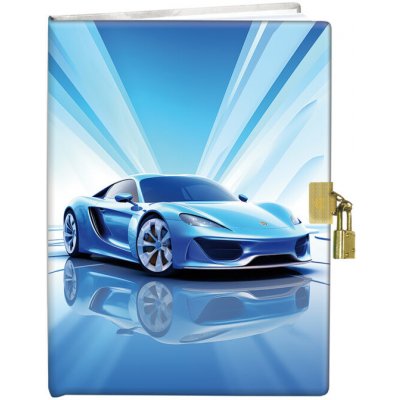 Stil Památník 13 x 18 cm se zámkem Blue Car – Hledejceny.cz