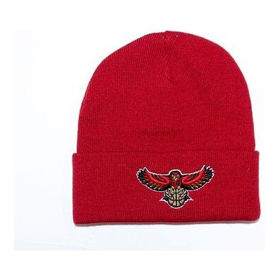 Mitchell & Ness Kulich FANDOM KNIT BEANIE HWC Atlanta Hawks red