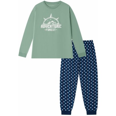 Wolf pánské pyžamo S2576B zelinkavá – Hledejceny.cz