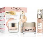 L'Oréal Paris Age Perfect Golden Age denní pleťový krém Age Perfect Golden Age 50 ml + make-up Age Perfect Serum Foundation 30 ml 140 Linen dárková sada – Hledejceny.cz