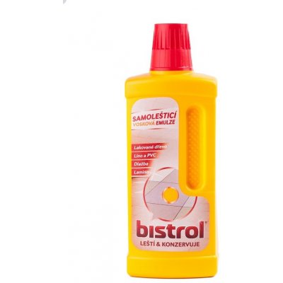 Druchema Bistrol samoleštící vosková emulze na podlahy, 500 ml – Sleviste.cz