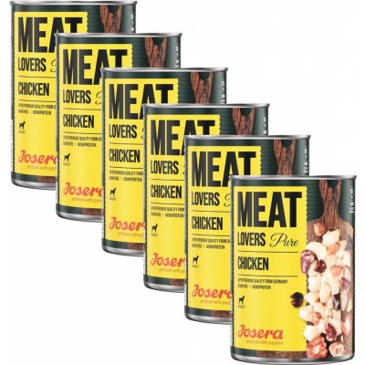 Josera Meat Lovers Pure Chicken 6 x 400 g – Zboží Mobilmania