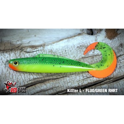 Redbass Kixter L 10cm Fluo/Green RHRT UV