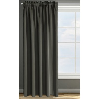 ZÁVĚS DESIGN91 PARISA NA PÁSCE 135X270 CM TMAVĚ ŠEDÁ – Hledejceny.cz