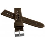 Lavvu Perforovaný tmavě hnědý prošitý Vintage z luxusní kůže Top Grain LSGUC22 – Hledejceny.cz