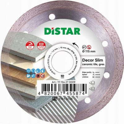 DiSTAR DECOR SLIM 5D SUPER Diamantový kotouč 125 mm – Zboží Dáma