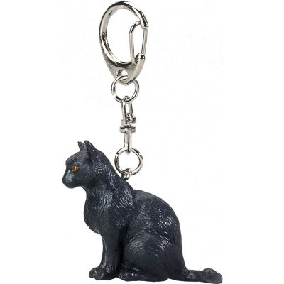 Přívěsek na klíče Mojo černá kočka – Zboží Dáma