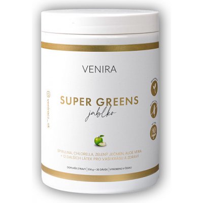 Venira Super Greens jablko 336g + volitelný dárek