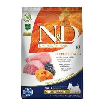 N&D AG Dog Adult Mini Lamb & Blueberry 7 kg