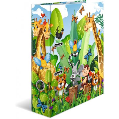 HERMA Pákový pořadač A4 7 cm Jungle – Zboží Živě