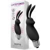 Vibrátor LateToBed Hopye Rabbit Vibrating Bullet Silicone Black