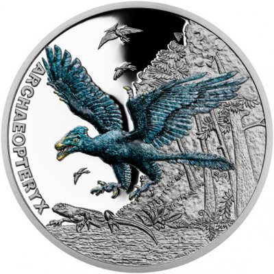 Česká mincovna Stříbrná mince Pravěký svět Archaeopteryx proof 1 oz – Zbozi.Blesk.cz