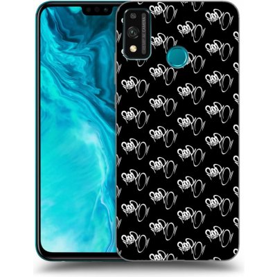 Pouzdro Picasee silikonové Honor 9X Lite - Separ - White On Black černé – Zboží Mobilmania