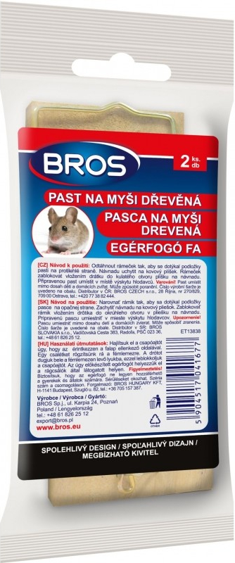 Agrotree Bros pastička na myši dřevo, 2 ks od 33 Kč - Heureka.cz
