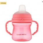 Canpol Babies nevylévací hrníček s měkkým náustkem růžový 150 ml – Sleviste.cz