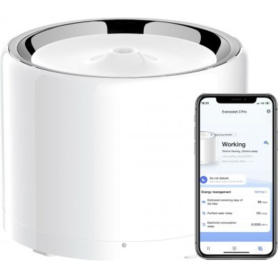 Petkit Eversweet 3 PRO napájecí fontána Pitná fontána 1,8 litru – Hledejceny.cz