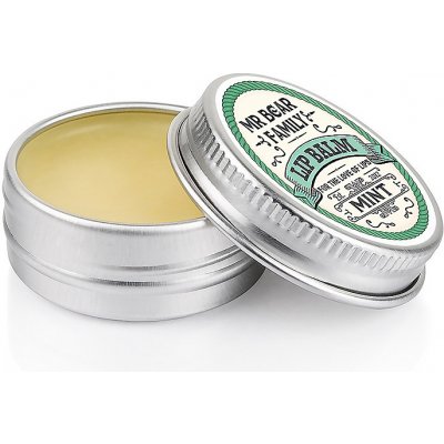 Mr Bear Family Mint Handmade Lip Balm with 15 ml – Zboží Dáma