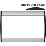 A-Z Reklama CZ Orientační nástěnná tabulka 52 × 100 mm - Arc Profil – kód UDS520NB10 – Sleviste.cz