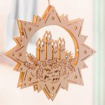 decoDoma Svítící dřevěná hvězda – Sleviste.cz