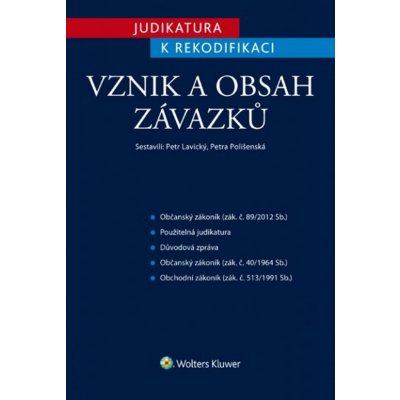 Judikatura k rekodifikaci Vznik a obsah závazků – Hledejceny.cz